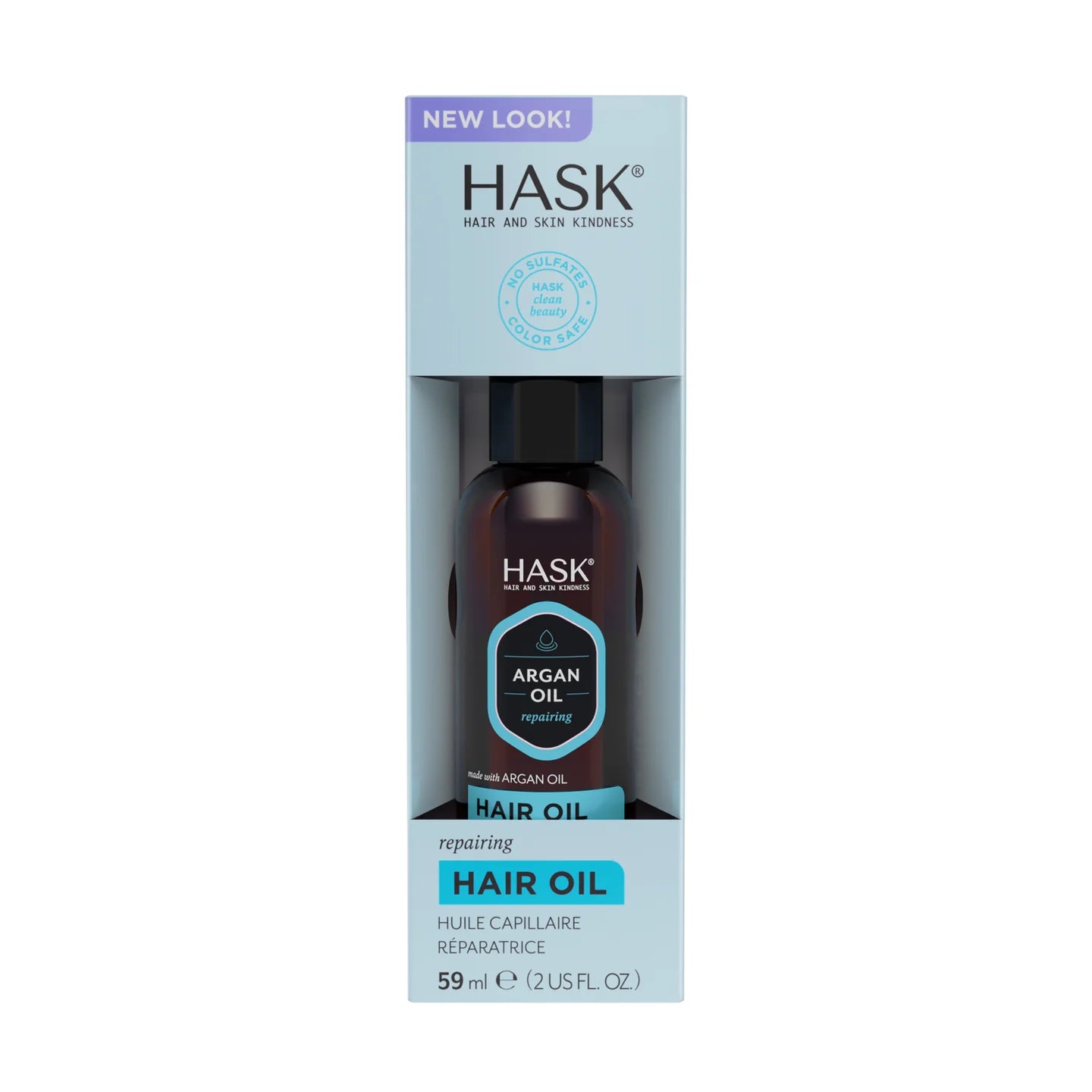 Oleo Capilar Reparador con Aceite de Argán HASK | Cosméticos en línea