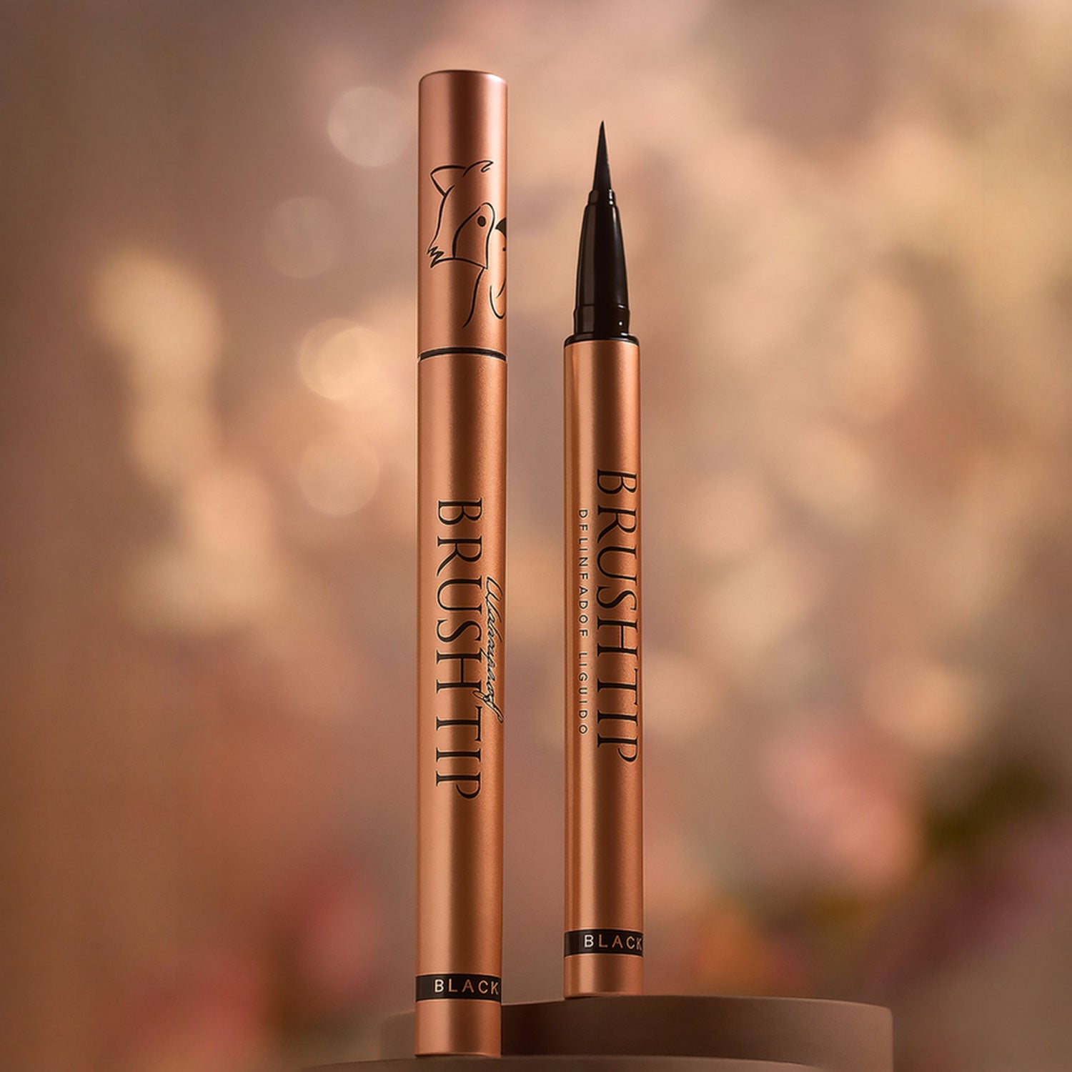 Delineador liquido Brushtip Negro Ali Makeup | Cosméticos en línea