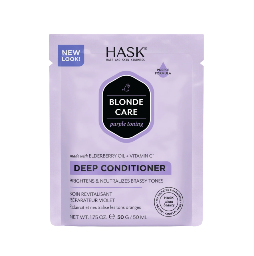 Tratamiento Intensivo Matificante para Rubios HASK | Cosméticos en línea