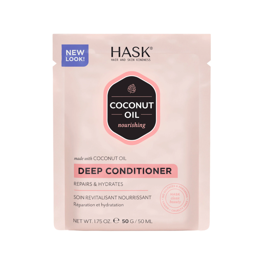 Tratamiento Reparador con Aceite de Coconut y Monoi HASK | Cosméticos en línea