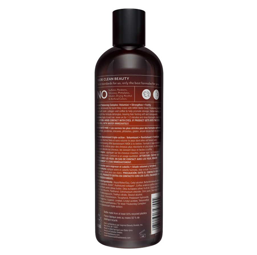 Acondicionador Engrosador con Biotina HASK | Cosméticos en Línea