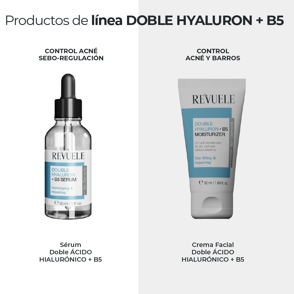 Contorno de Ojos Multicorrector DOBLE ÁCIDO HIALIRÓNICO + B5 - REVUELE