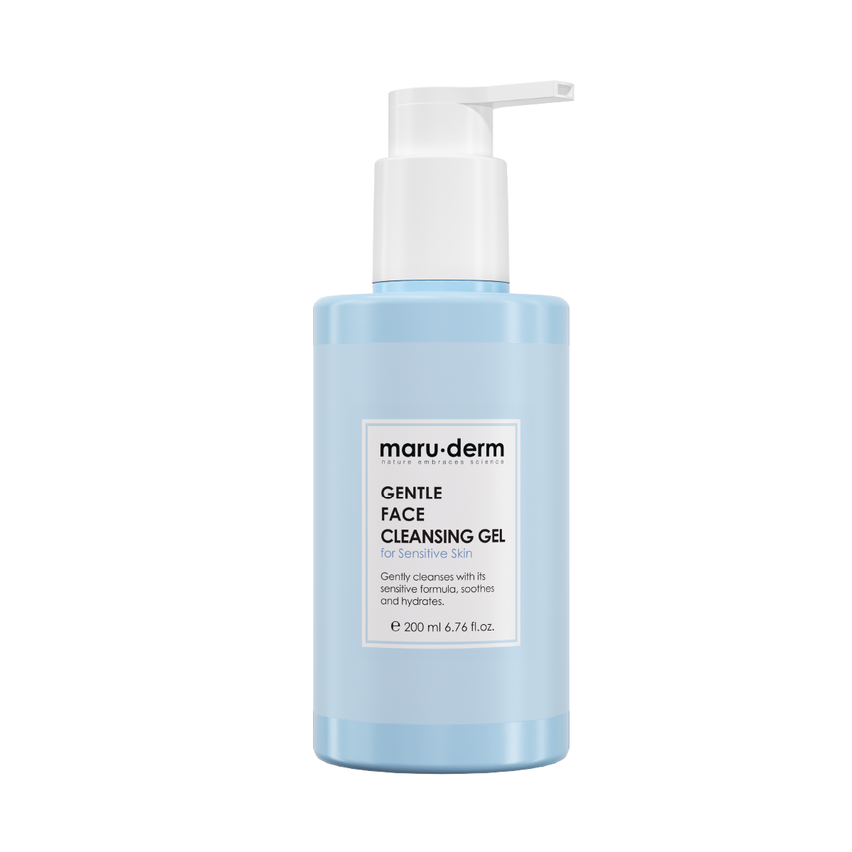 Gel Limpiador Facial Suave para Pieles Sensibles Maruderm 200 ml