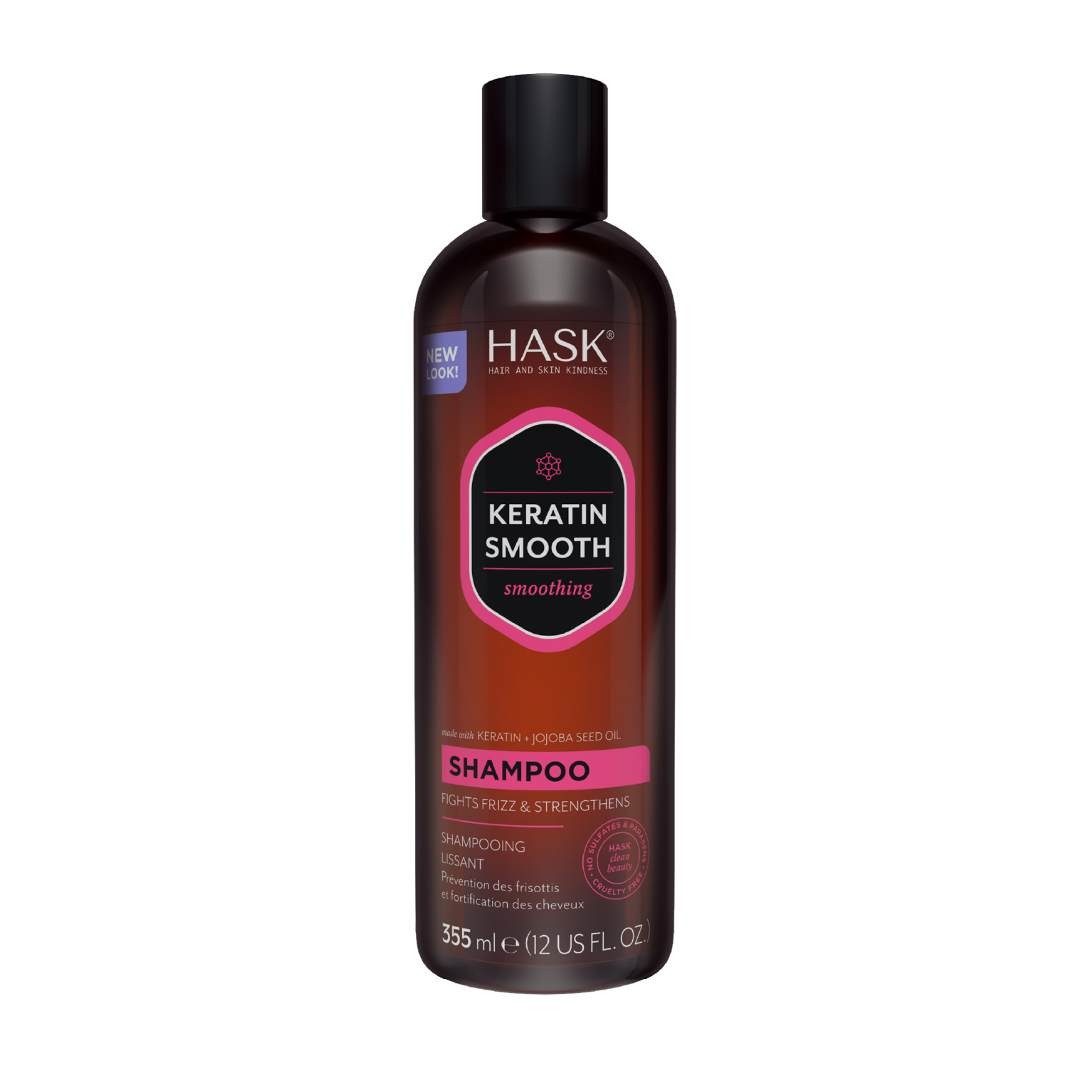 Shampoo Suavizante de Keratina HASK | Cosméticos en línea