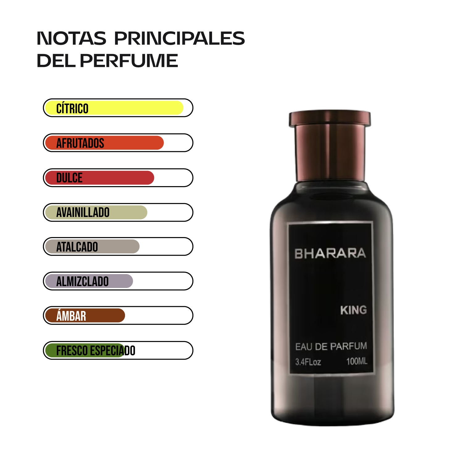 Bharara King 100 ml | Cosméticos en Línea