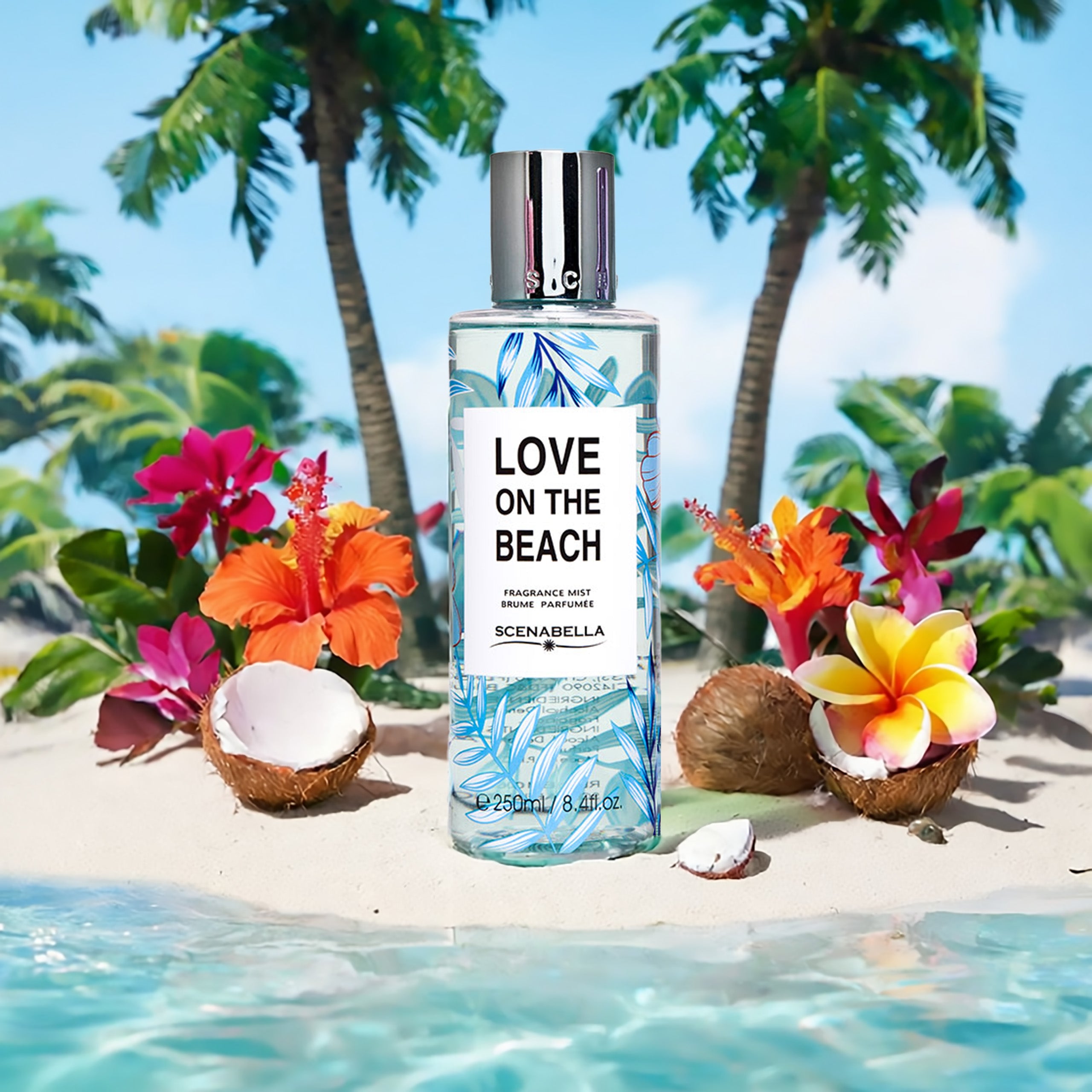 Splash Love on the Beach 250 ml Scenabella | COSMÉTICOS EN LÍNEA