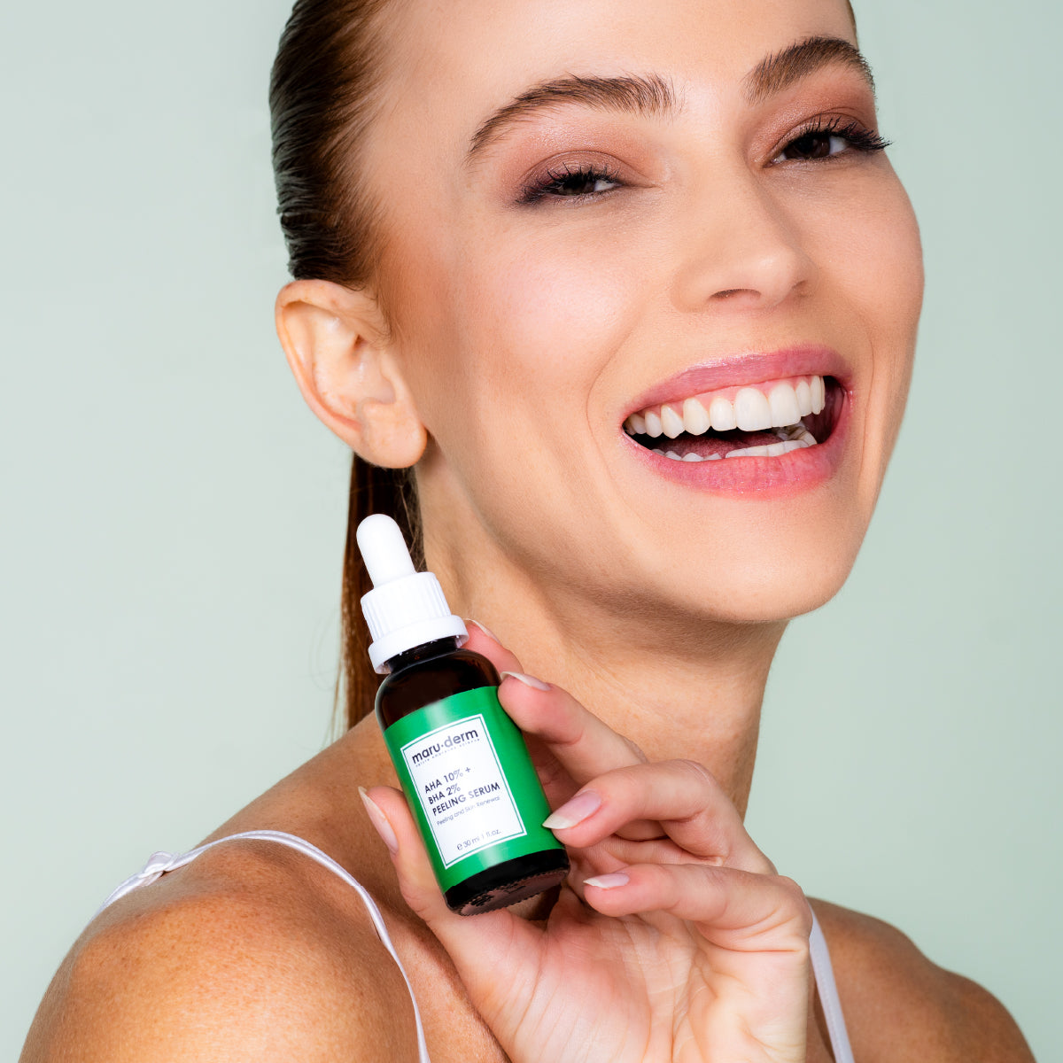 Sérum Facial Exfoliante con AHA 10% + BHA 2% Maruderm 30 ml