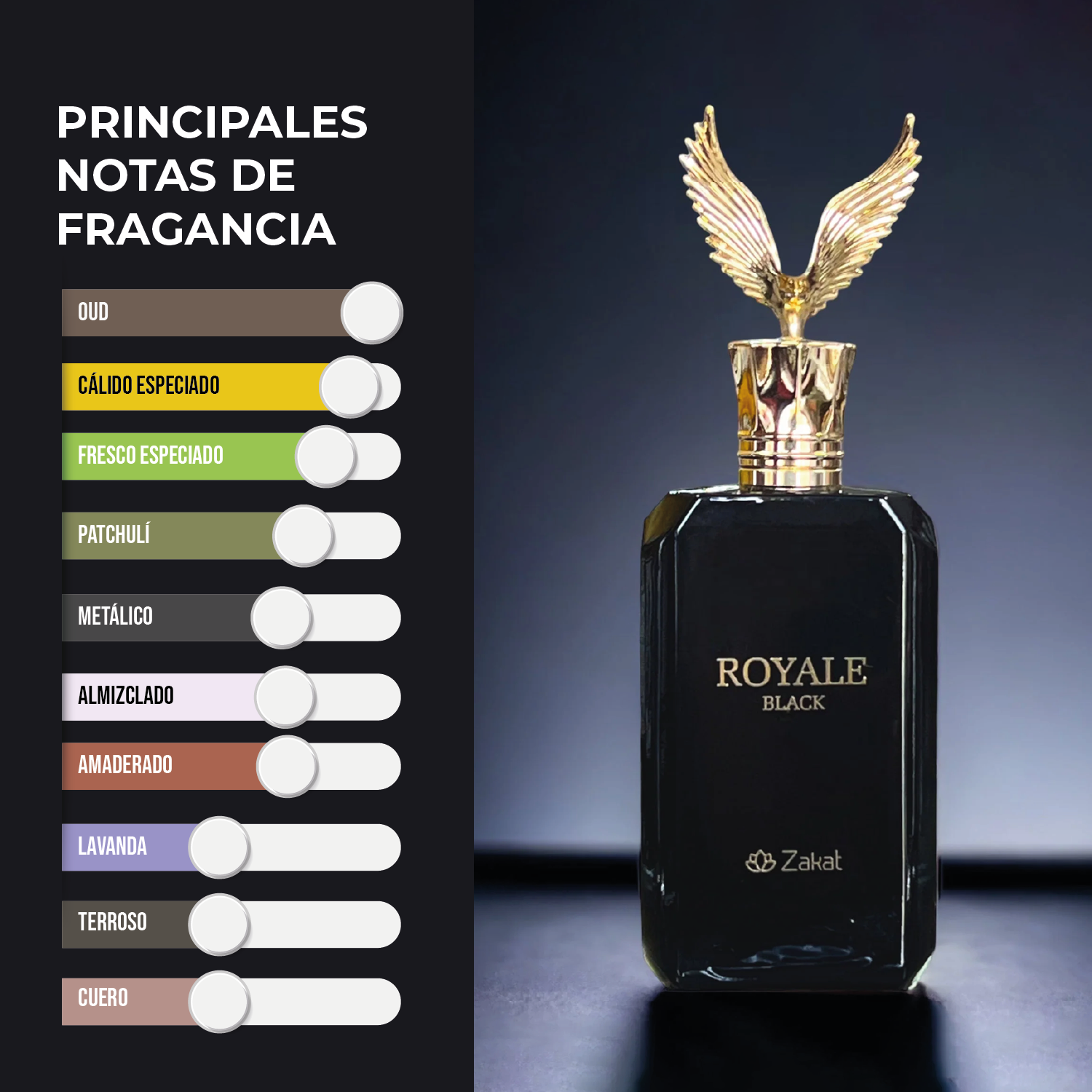 PERFUME ZAKAT- ROYALE BLACK 80ML