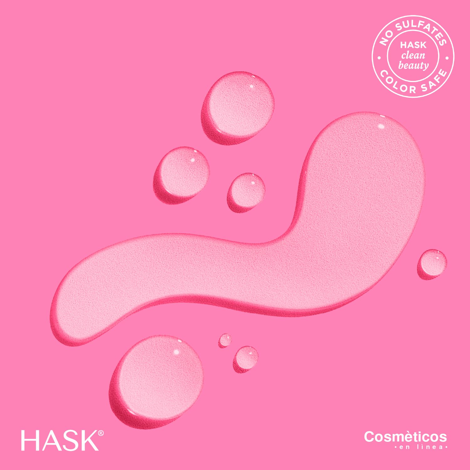 Oleo Capilar Suavizante con Keratina HASK | Cosméticos en línea