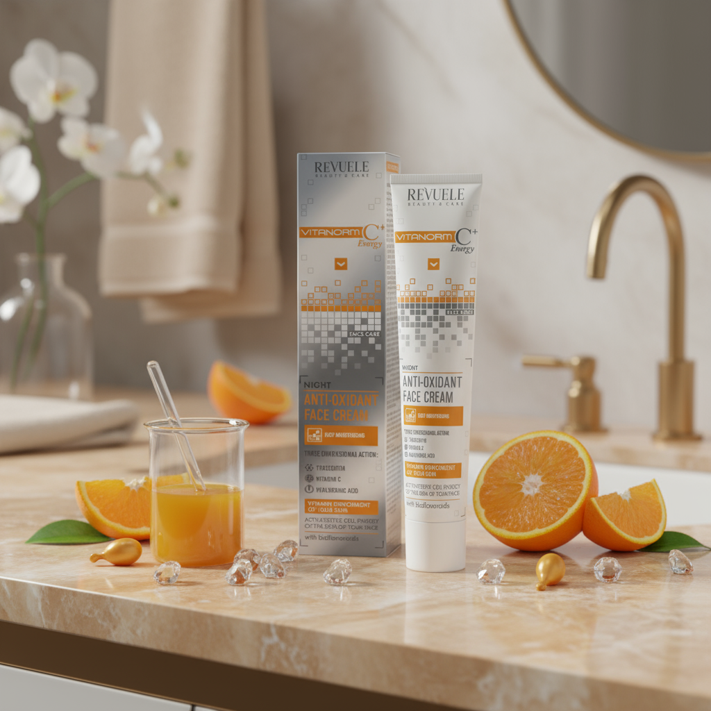 REVUELE VITANORM C+ENERGY Night Antioxidant Face Cream