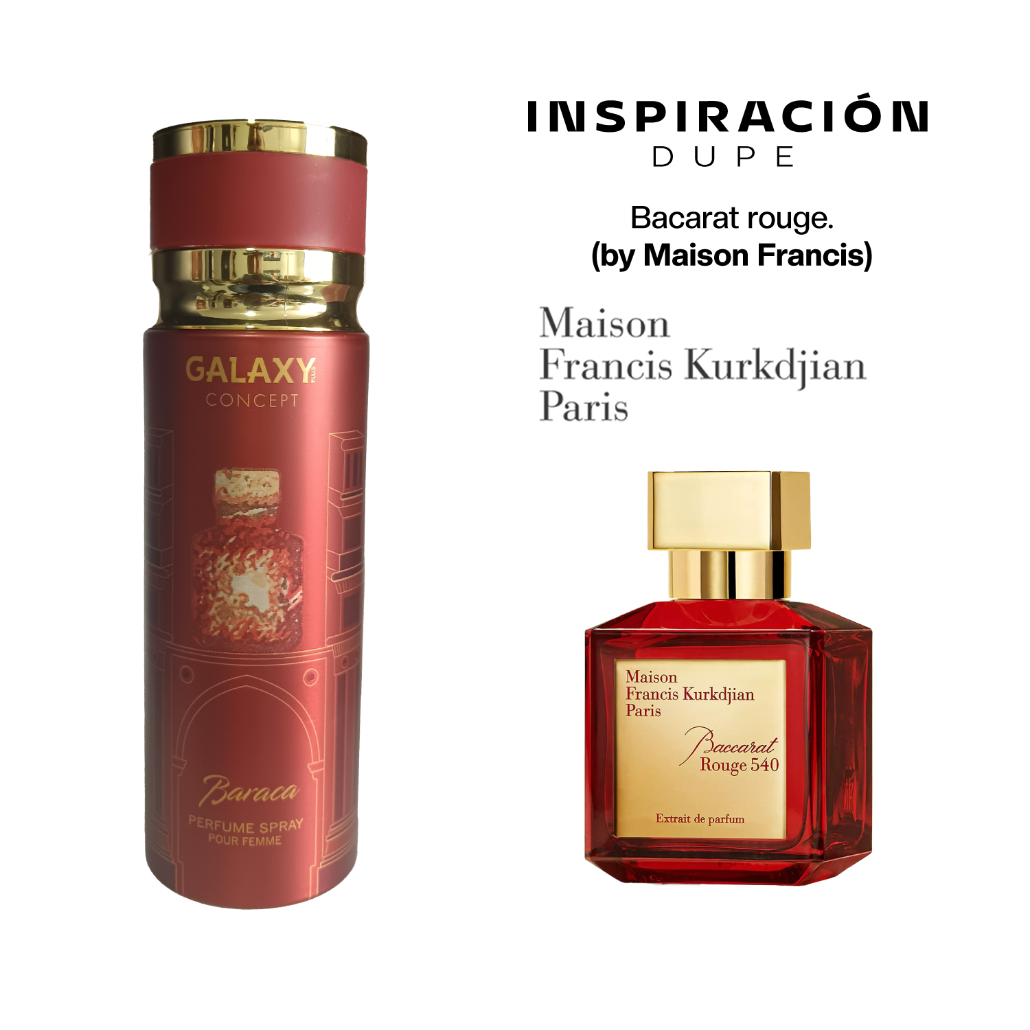 PERFUME EN SPRAY GALAXY BARACA 200ML