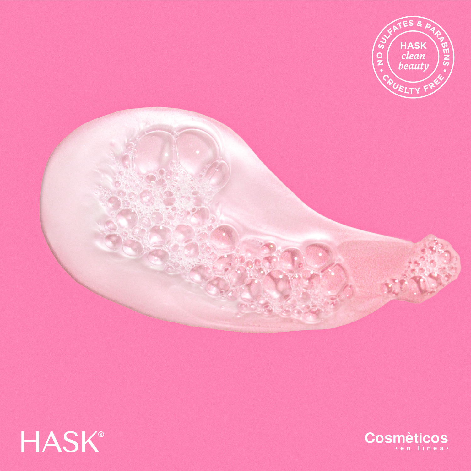 Shampoo Suavizante de Keratina HASK | Cosméticos en línea