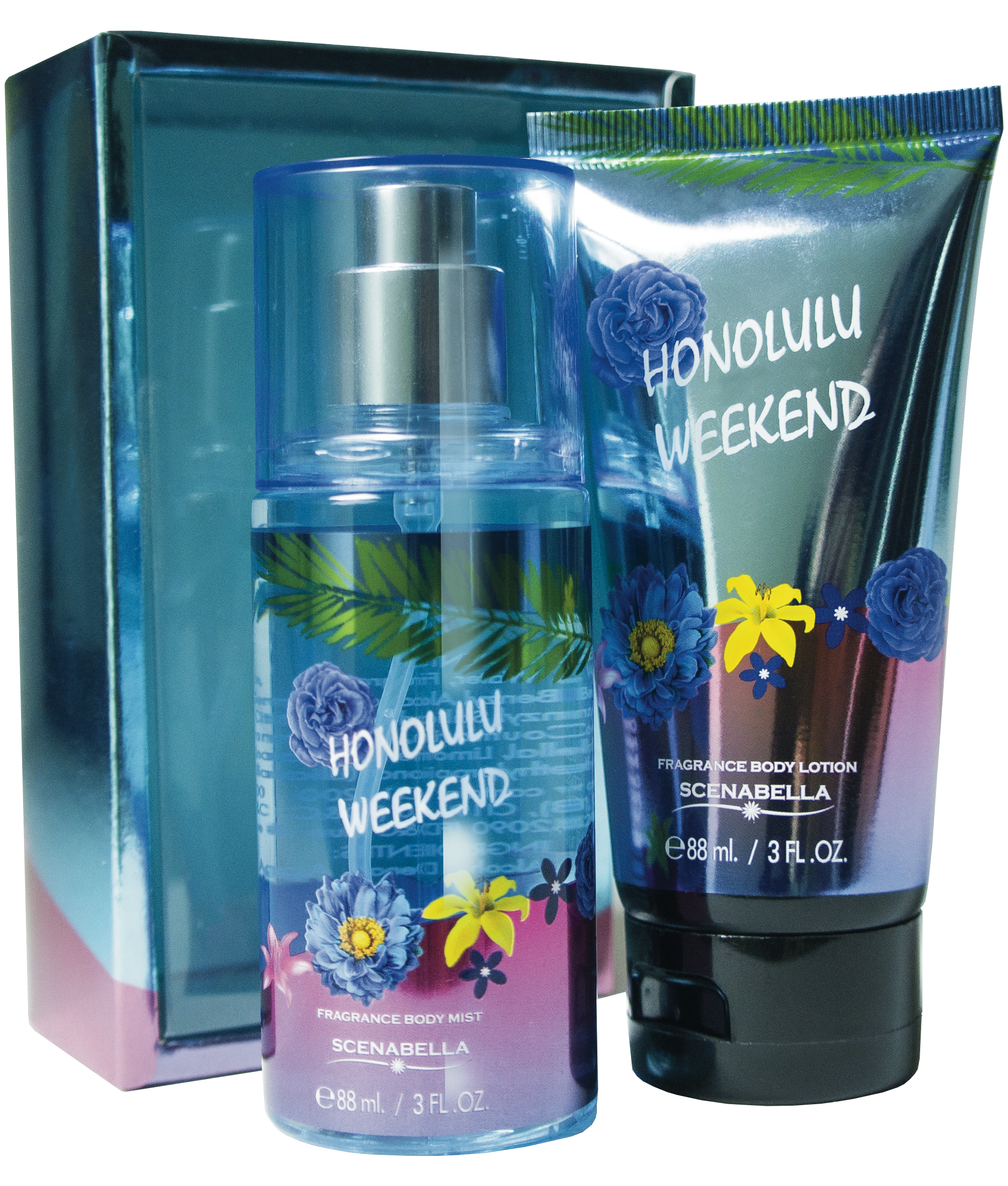Kit de Regalo Honolulu Weekend Scenabella | COSMÉTICOS EN LÍNEA