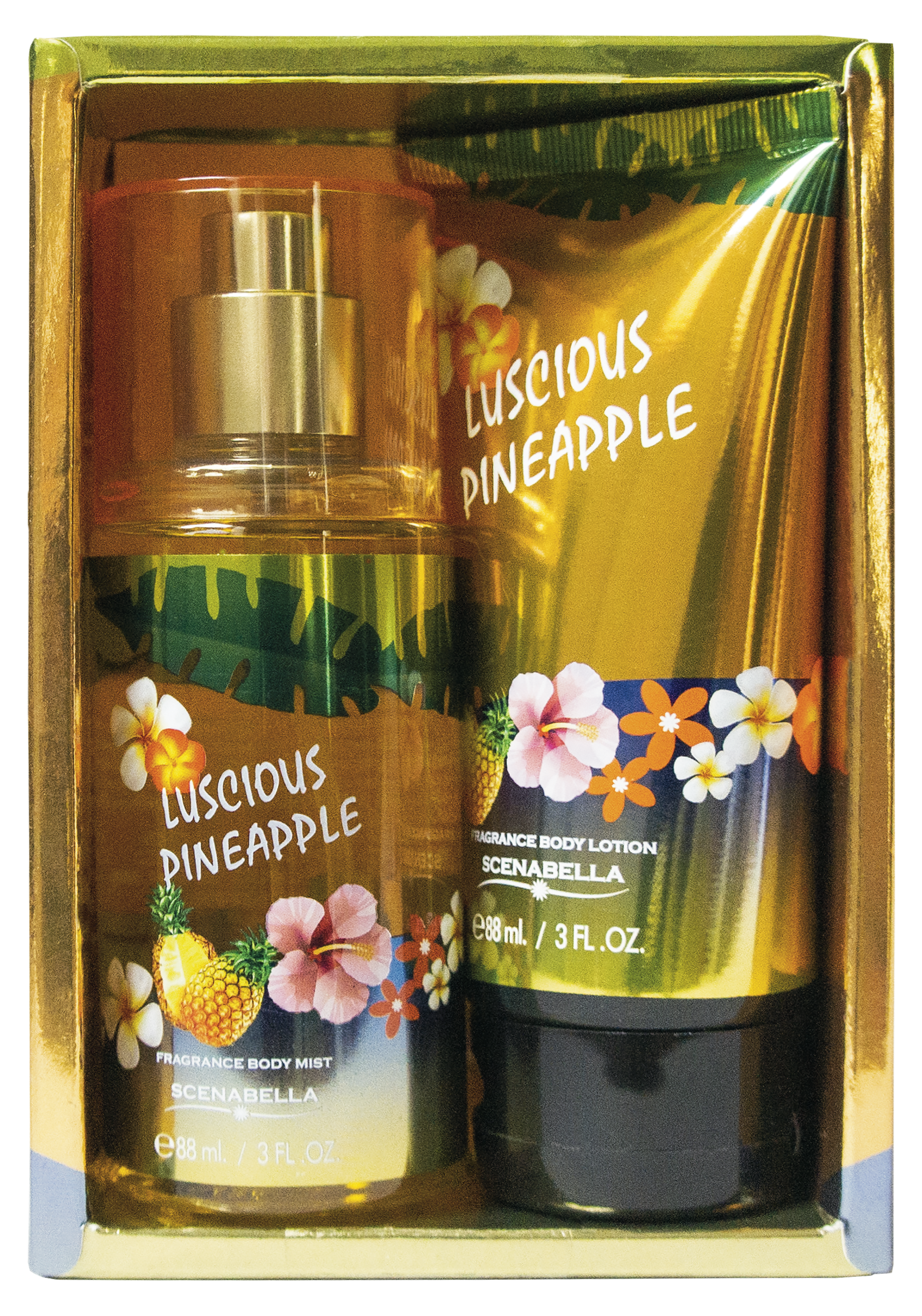 Kit de Regalo Luscious Pineapple Scenabella | COSMÉTICOS EN LÍNEA