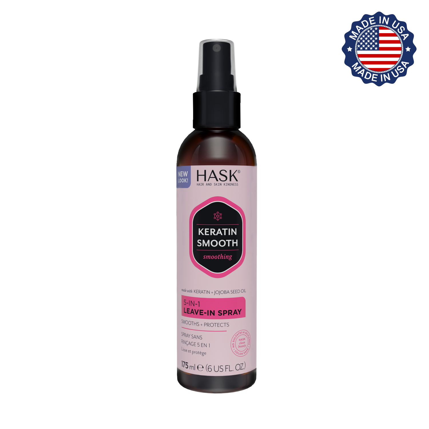 Termoprotector 5 en 1 de Keratina HASK| Cosméticos en línea