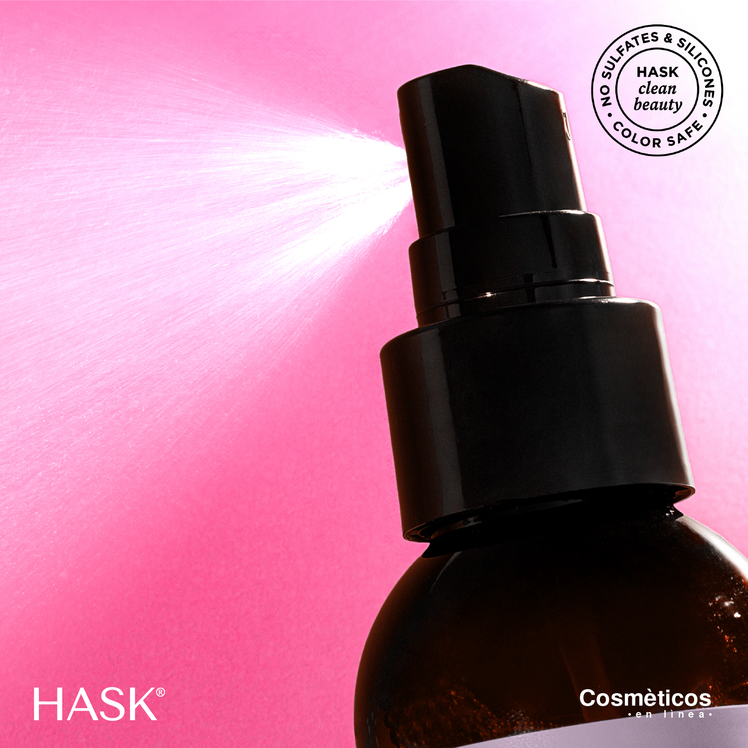Termoprotector 5 en 1 de Keratina HASK| Cosméticos en línea