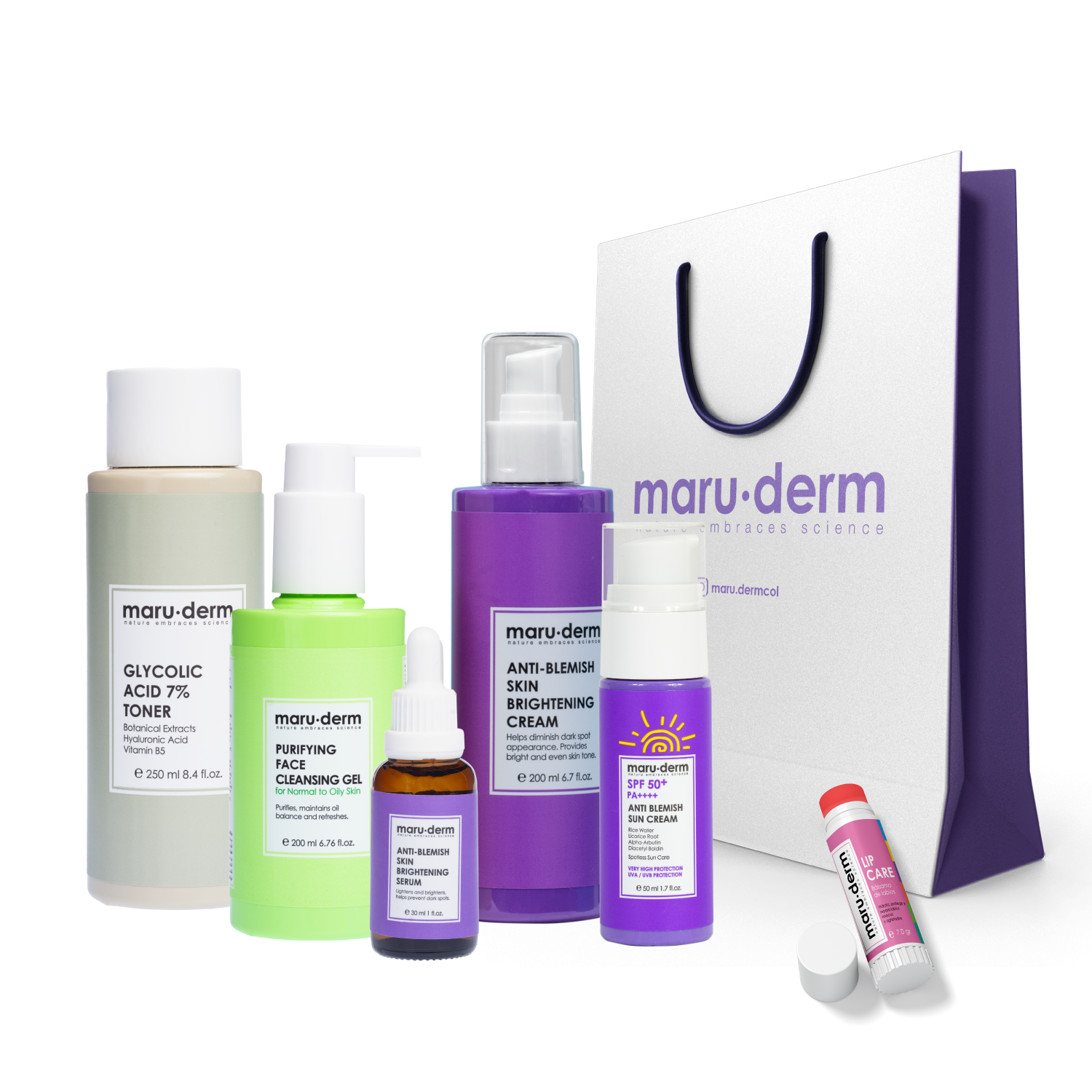 Kit antimanchas de Maru Derm
