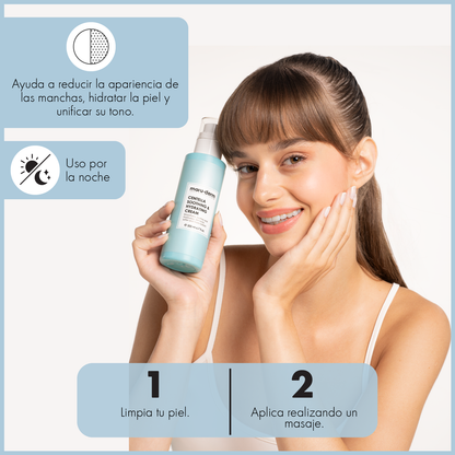 Crema hidratante de Centella Asiática (Cica) para el cuidado de la piel – Refuerza la barrera cutánea con ceramida, pantenol y ácido hialurónico 200 ml