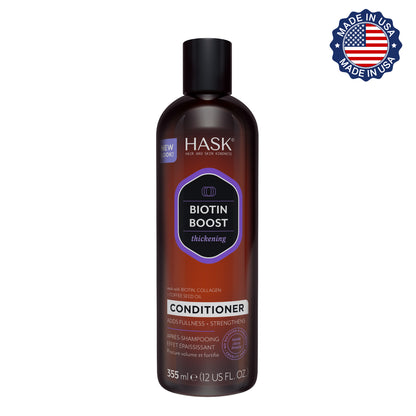 Acondicionador Engrosador con Biotina HASK | Cosméticos en Línea