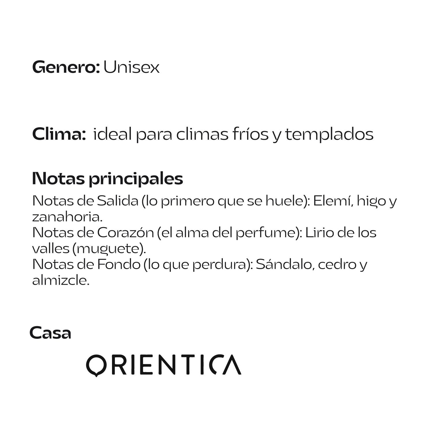Orientica Amber Noir 80 ml | Cosméticos en Línea