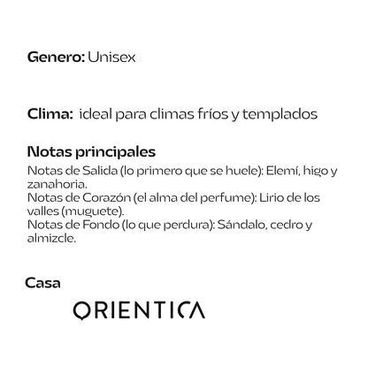 Orientica Amber Noir 80 ml | Cosméticos en Línea