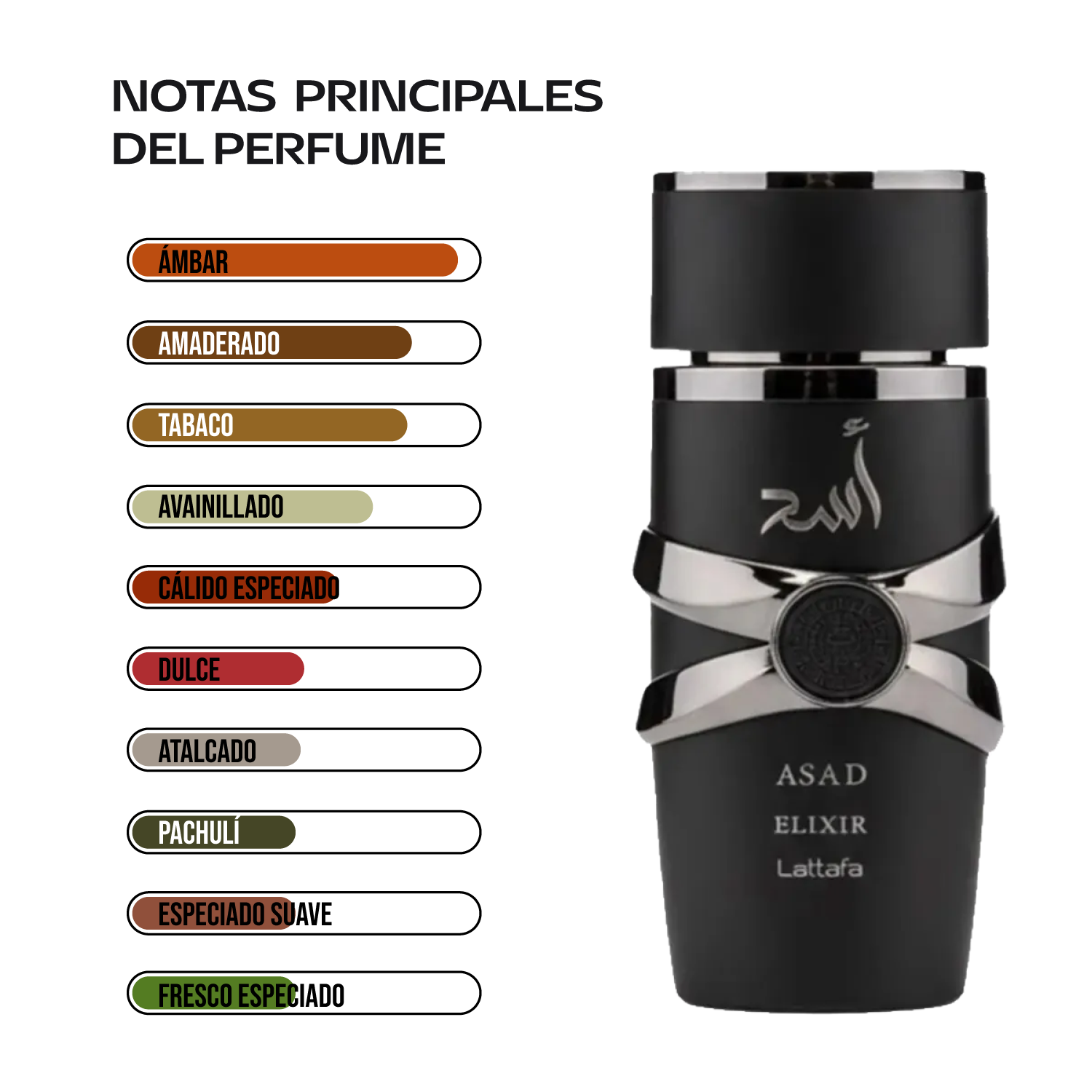 Lattafa Asad Elixir 100 ml | Cosméticos en Línea