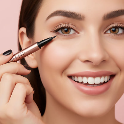 Delineador liquido Brushtip Café Ali Makeup | Cosméticos en línea