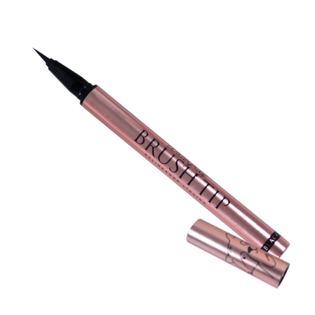 Delineador liquido Brushtip Negro Ali Makeup | Cosméticos en línea