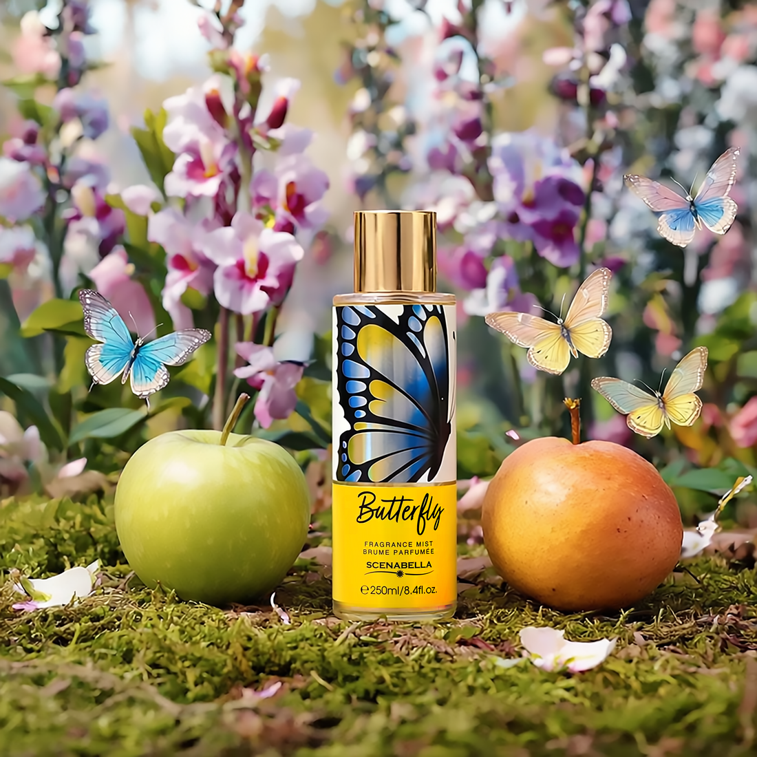 Splash Mariposa 250 ML Scenabella  | COSMÉTICOS EN LÍNEA