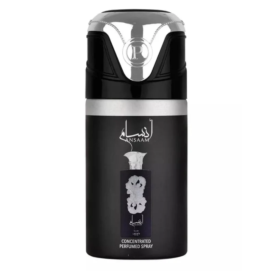 LATTAFA ANSAAM SILVER BODYSPRAY 250ml