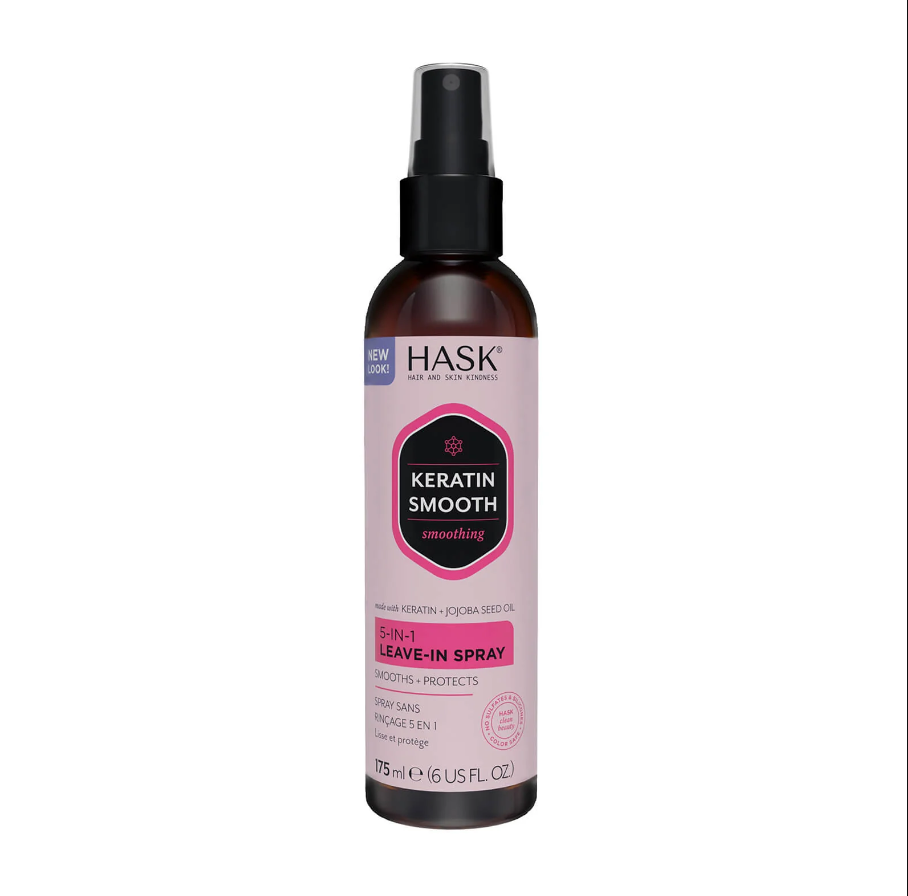 HASK Spray Leave-In 5 en 1 Acondicionador Alisador Keratin Smooth