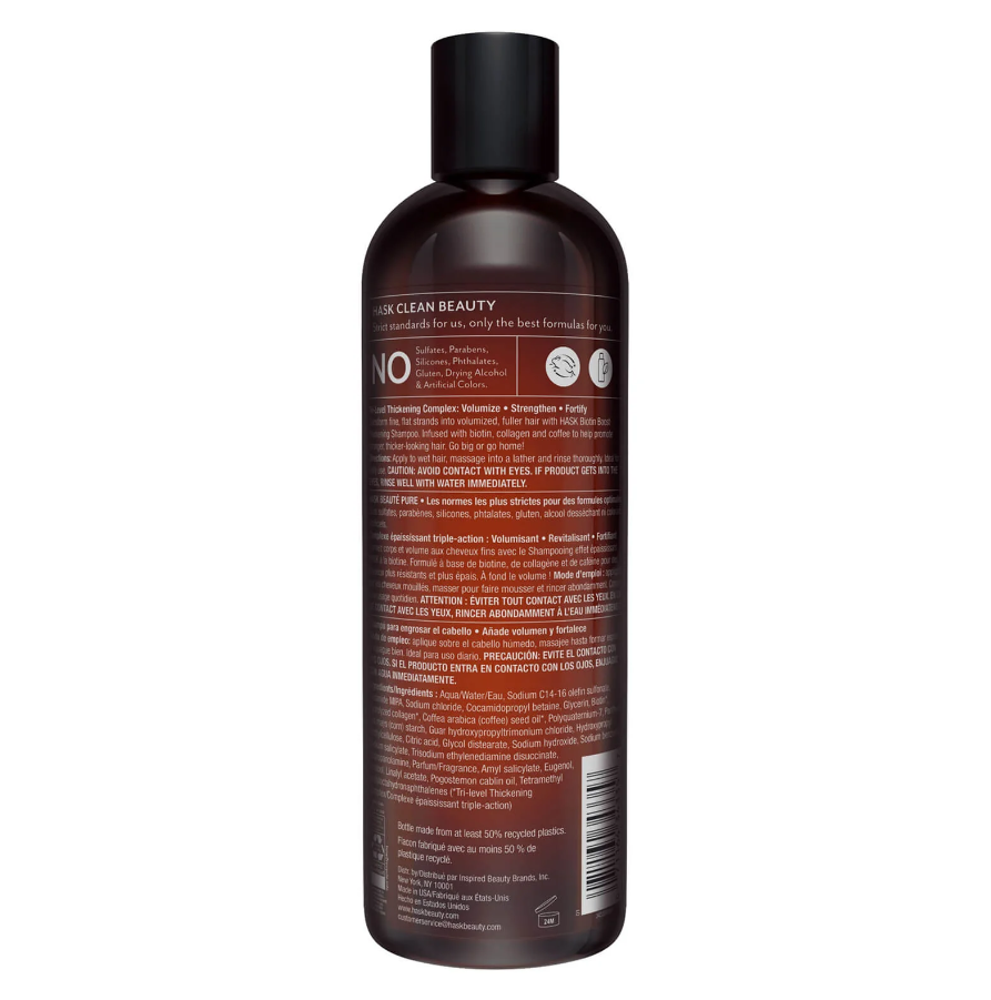 HASK Shampoo Engrosador con Biotina