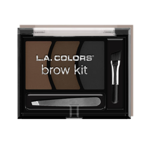 LA COLORS Sombra La Colors 3 Colores Ultimate Brow Kit