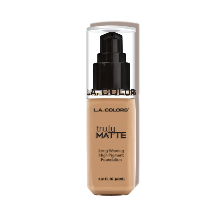 LA COLORS Base de Maquillaje TRULY MATTE | SOFT BEIGE