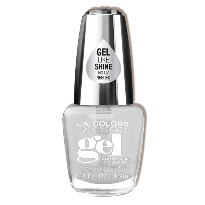 LA COLORS Esmalte de Gel Color Craze Brillo Extremo | FROSTING