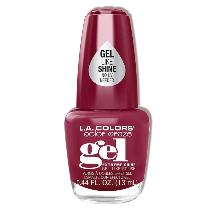 LA COLORS Esmalte de Gel Color Craze Brillo Extremo |  VAMPY