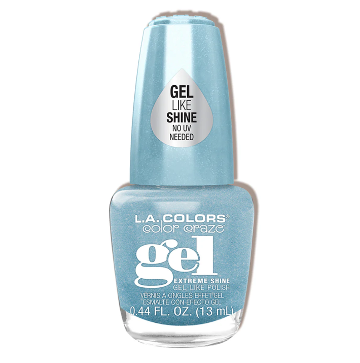 LA COLORS Esmalte de Gel Color Craze Brillo Extremo |  ICE PRINCESS