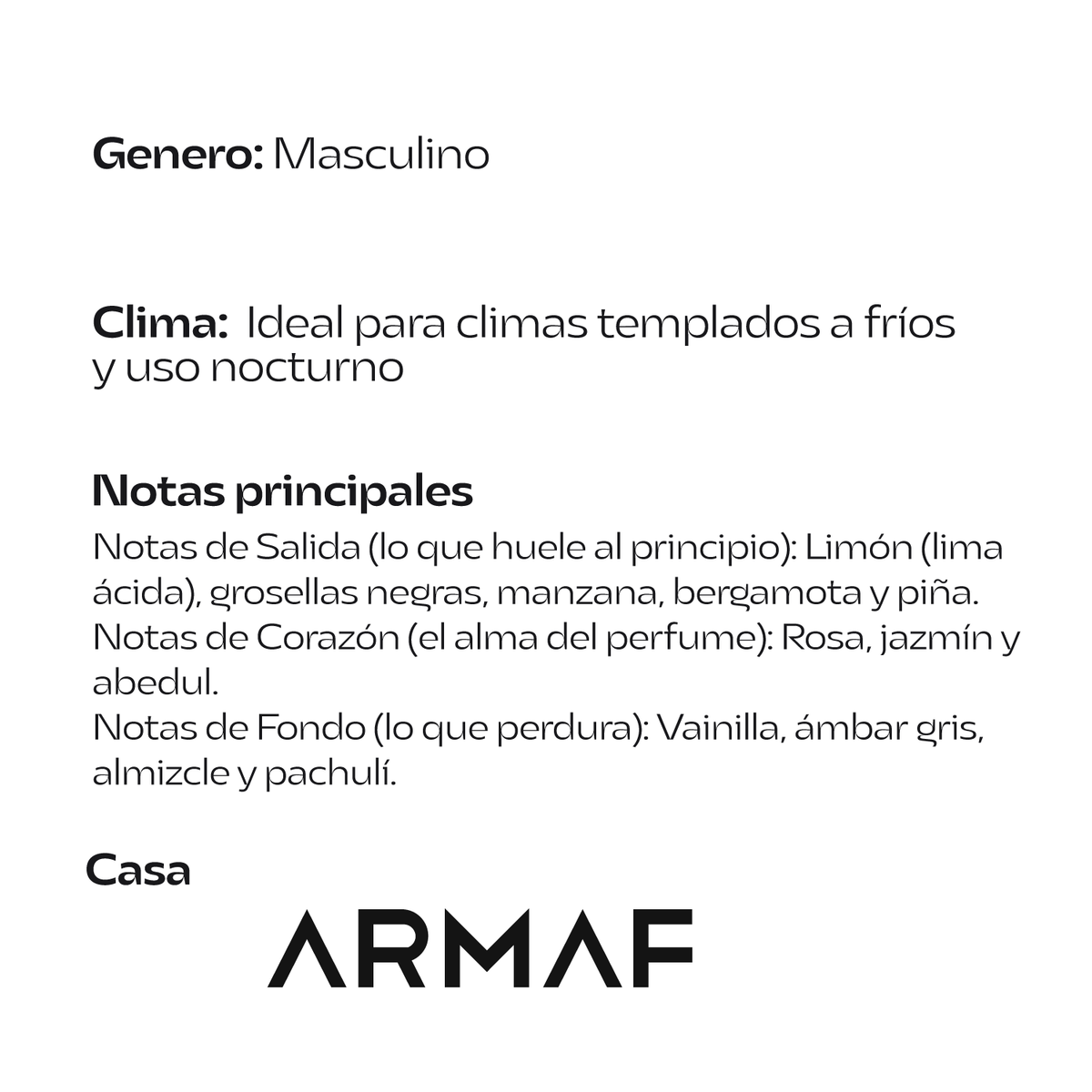 Armaf Club de Nuit Intense 100 ml | Cosméticos en Línea