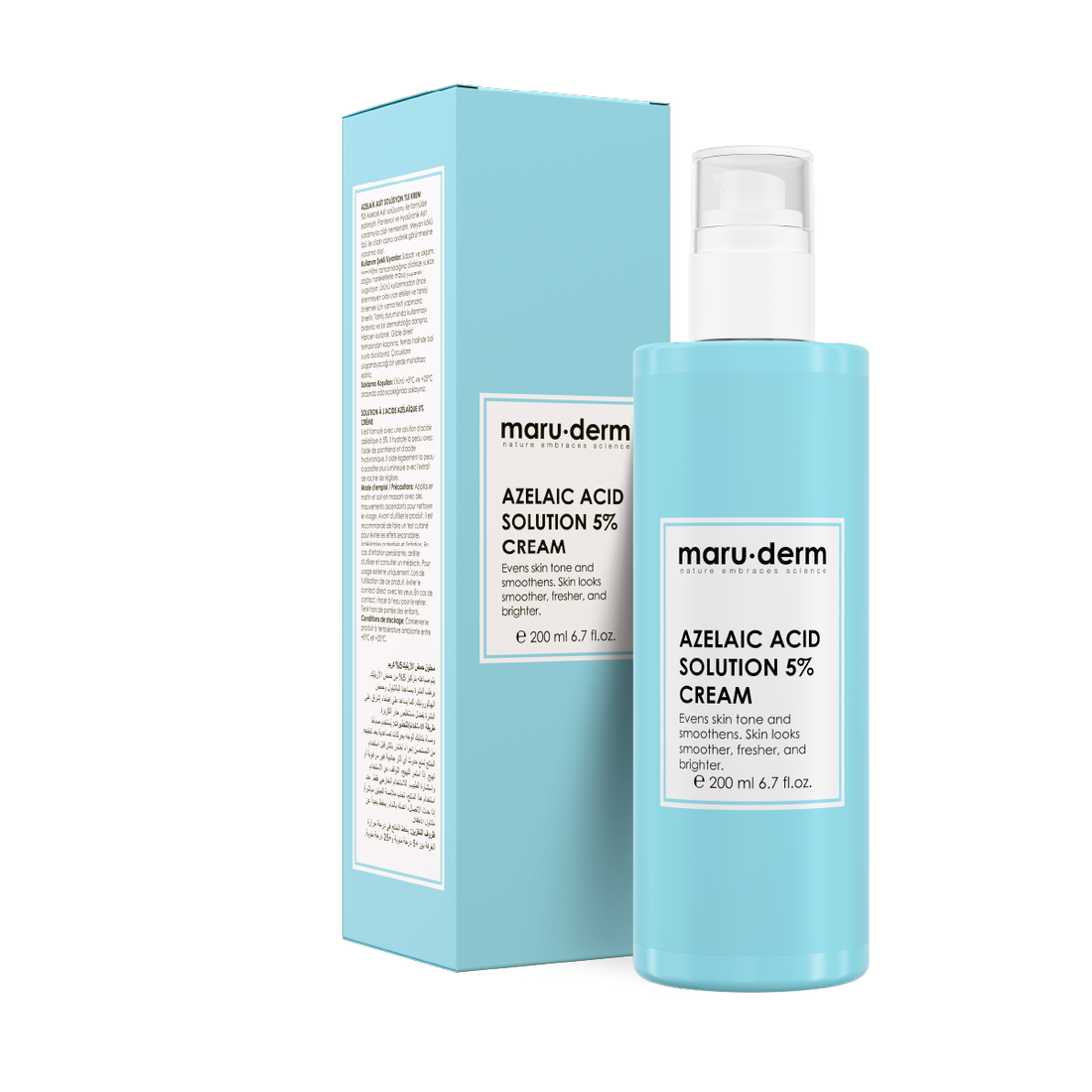 Crema para la piel con ácido azelaico al 5% Maruderm 200 ml