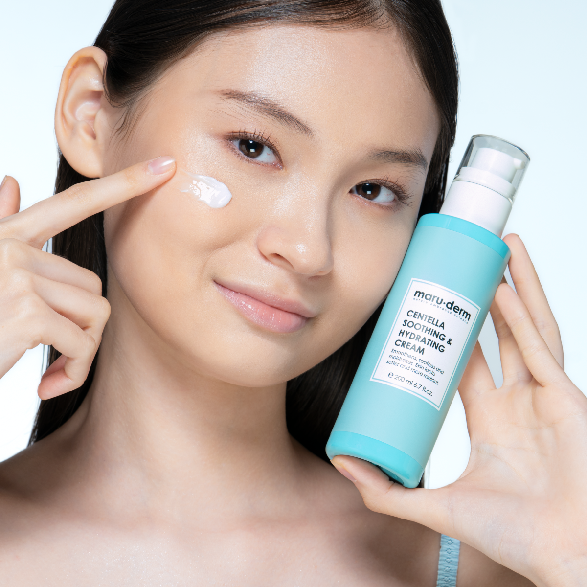 Crema con centella asiática maruderm 200 ml | cosméticos en línea