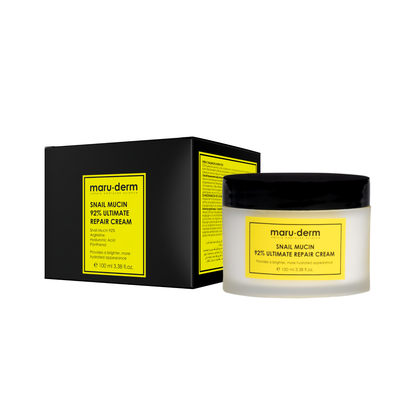 Crema reparadora con baba de caracol al 92% maruderm 100 ml| Cosméticos en línea