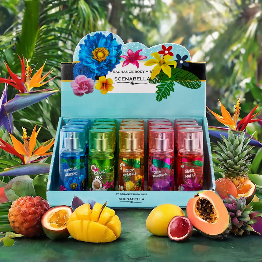 Display para emprender- Fragancias que Enamoran| Cosméticos en linea