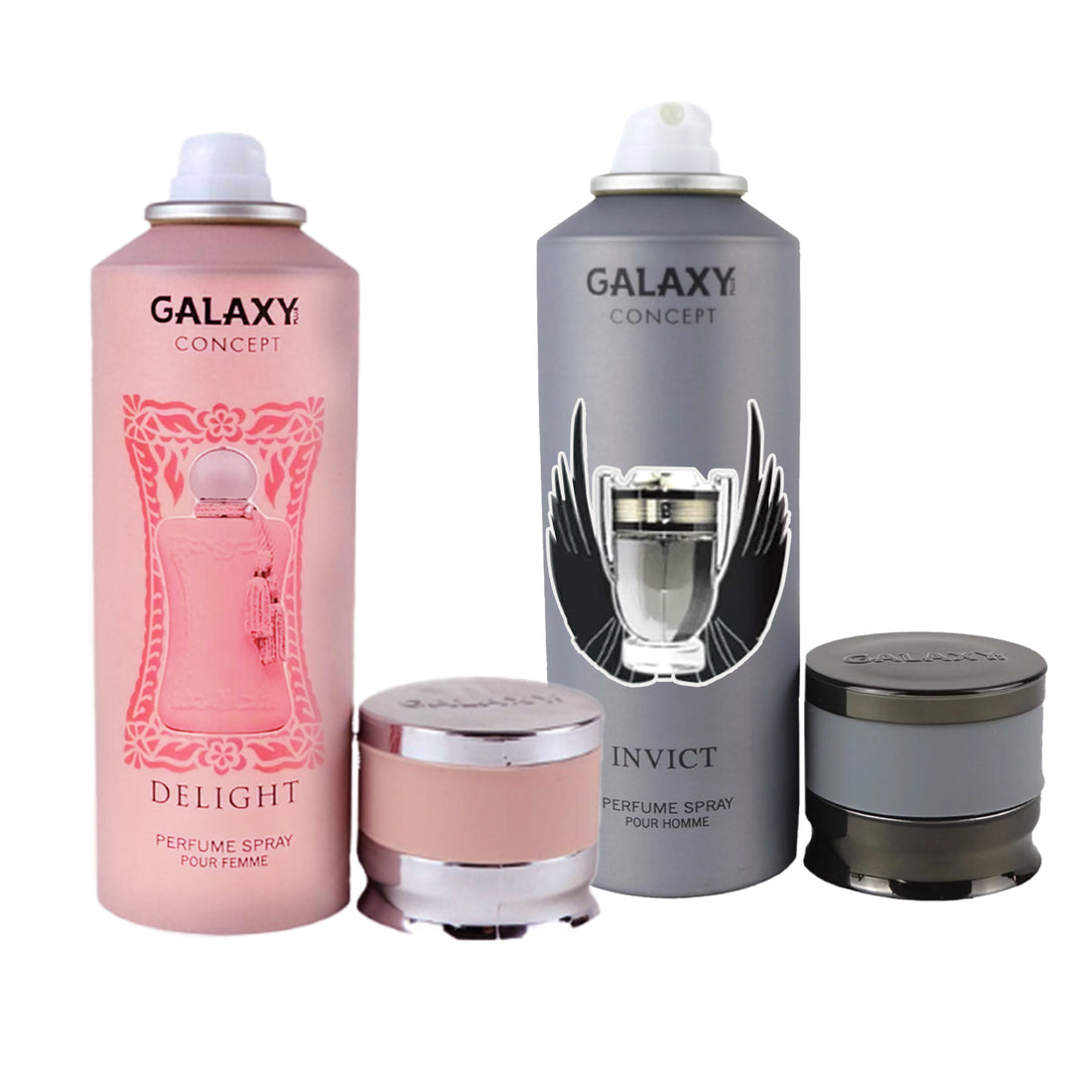 Dúo Galaxy Invict + Delight | Frescura y Dulzura en un Solo Pack