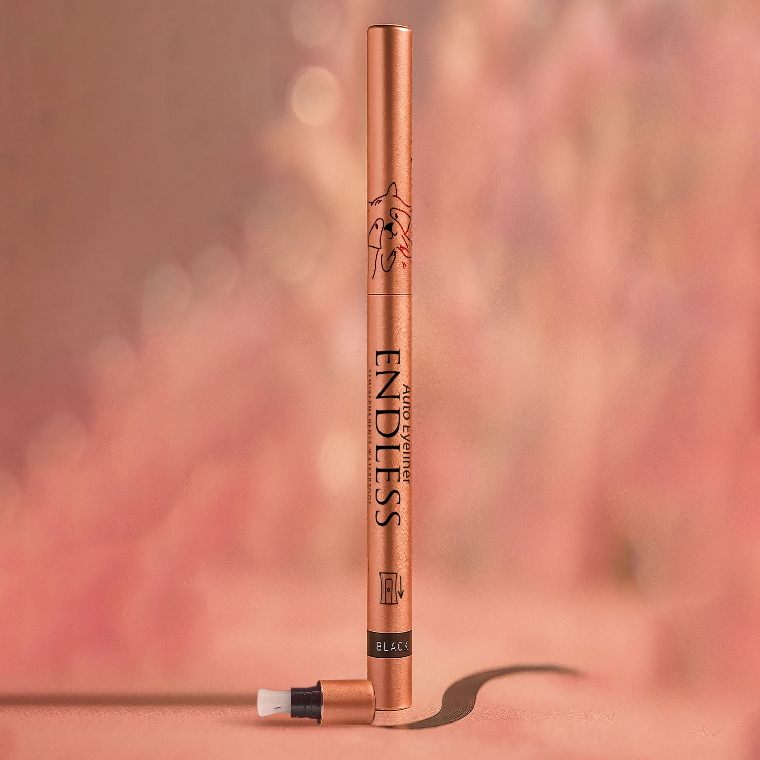 Lápiz delineador negro Ali Makeup | Cosméticos en línea