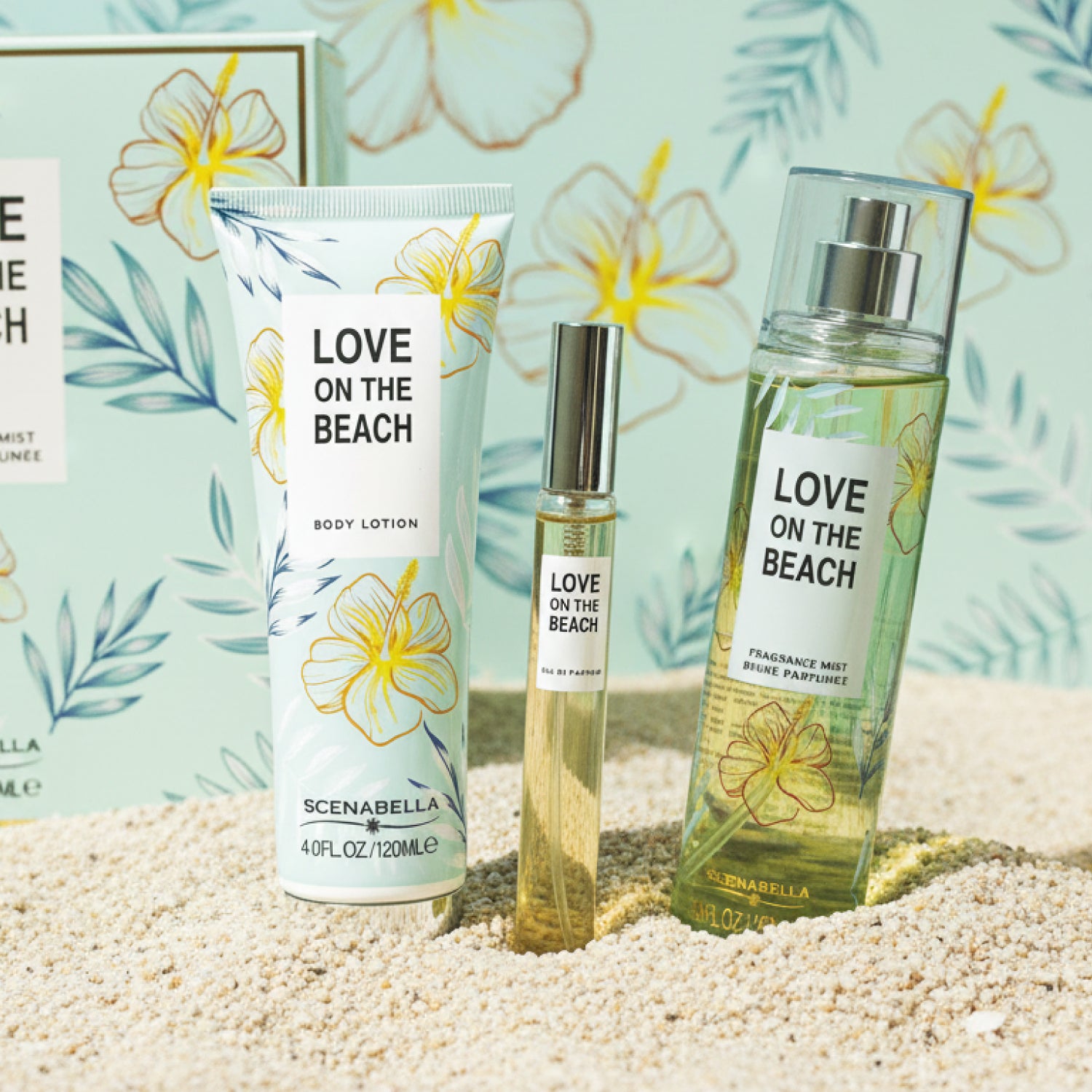 ESTUCHE DE REGALO - LOVE ON THE BEACH