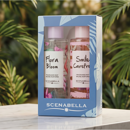 Dúo Splash Scenabella Flora Bloom &amp; Smile Carefree 250 ml