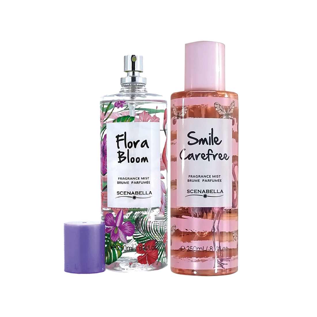 Dúo Splash Scenabella Flora Bloom &amp; Smile Carefree 250 ml