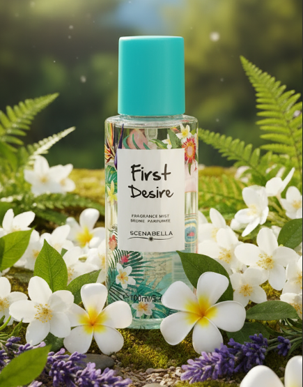 Splash First Desire 100 ml Scenabella | COSMÉTICOS EN LÍNEA