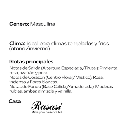 Rasasi Hawas London 100 ml | Cosméticos en Línea