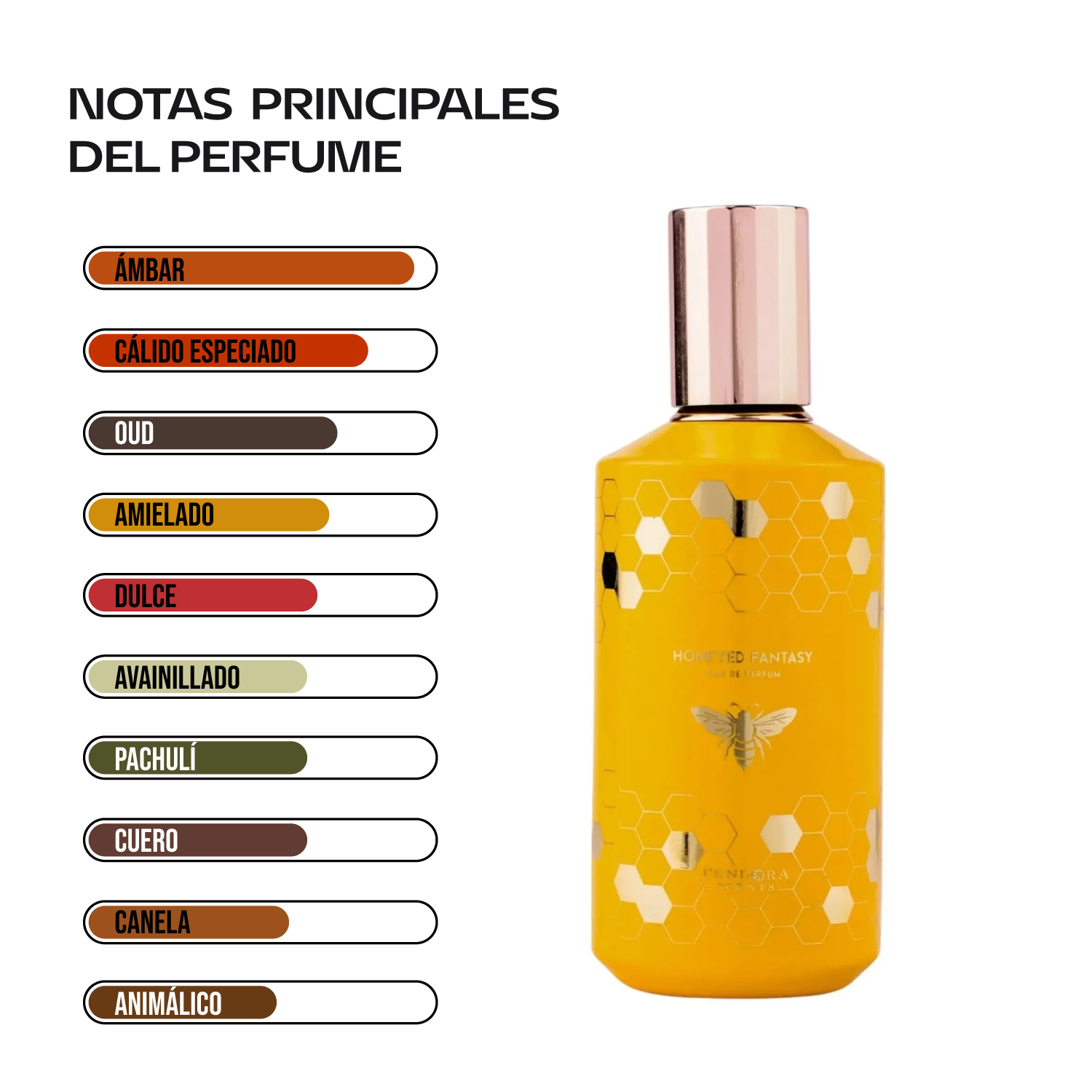 Paris Corner Honeyed Fantasy 100 ml | Cosméticos en Línea